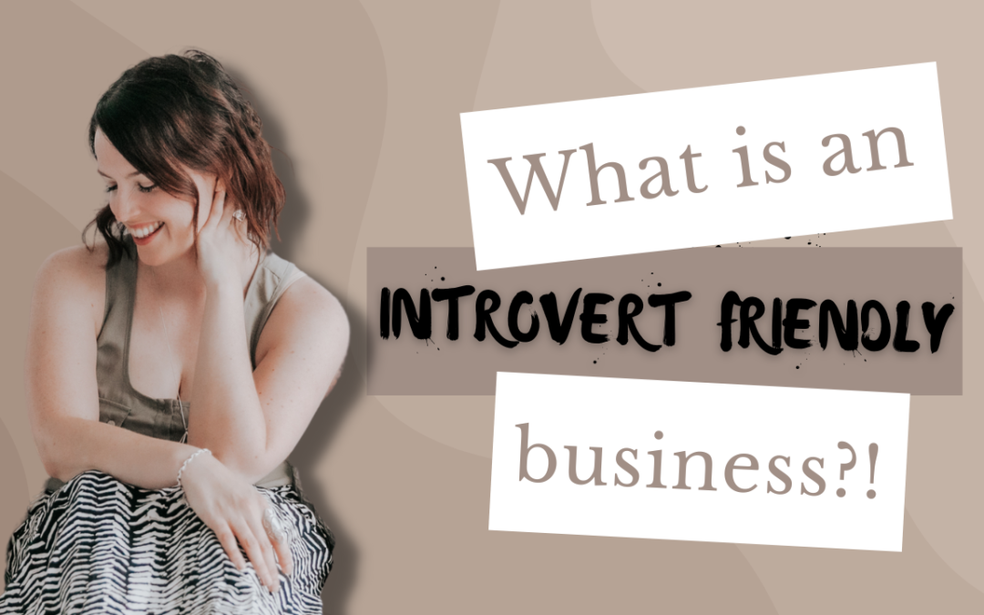How To Make Your Business Work For You As An Introvert