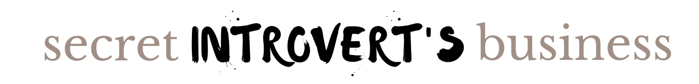 Logo: Secret Introvert's Business
