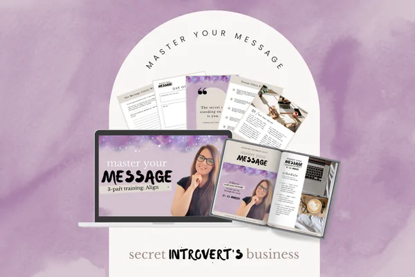 Master Your Message Training Mockup