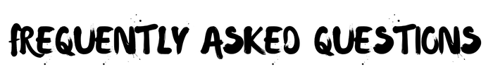 Text reads: Frequently Asked Questions
